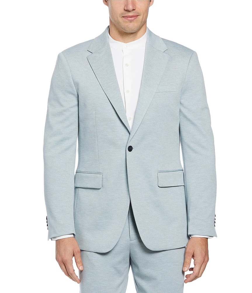 Perry Ellis Solid Knit Suit Separates Jacket