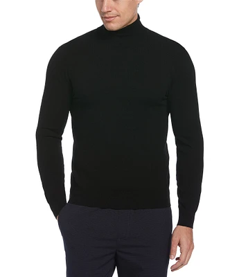 Perry Ellis Solid Long Sleeve Turtleneck