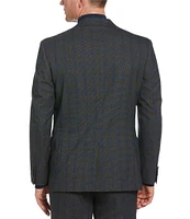 Perry Ellis Stretch Plaid Suit Separates Jacket