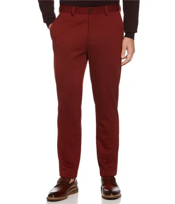 Perry Ellis Stretch Scuba Classic Fit Flat Front Pants