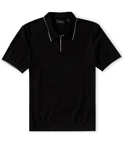 Perry Ellis Tipping Short Sleeve Polo Shirt