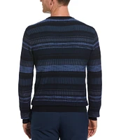 Perry Ellis Variegated Stripe Sweater