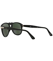 Persol Men's PO0649 56mm Aviator Sunglasses