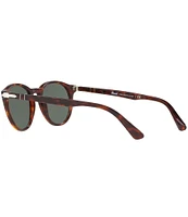 Persol Men's PO3152S Round 52mm Sunglasses