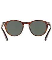 Persol Men's PO3152S Round 52mm Sunglasses