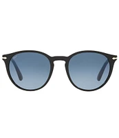 Persol Unisex PO3152S 52mm Round Sunglasses