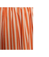 Petal & Pup Lumina Stripe Print Round Neckline Sleeveless Maxi Dress
