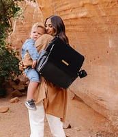 Petunia Pickle Bottom Boxy Backpack Diaper Bag - Twilight Black