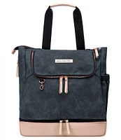 Petunia Pickle Bottom Pivot Colorblock Backpack/Tote Diaper Backpack - Matte