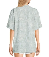 Philcos ACDC Camouflage Printed Short Sleeve T-Shirt