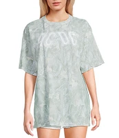 Philcos ACDC Camouflage Printed Short Sleeve T-Shirt