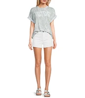 Philcos ACDC Camouflage Printed Short Sleeve T-Shirt