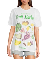Philcos Fruit Market Graphic Short Sleeve T-Shirt