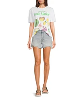 Philcos Fruit Market Graphic Short Sleeve T-Shirt