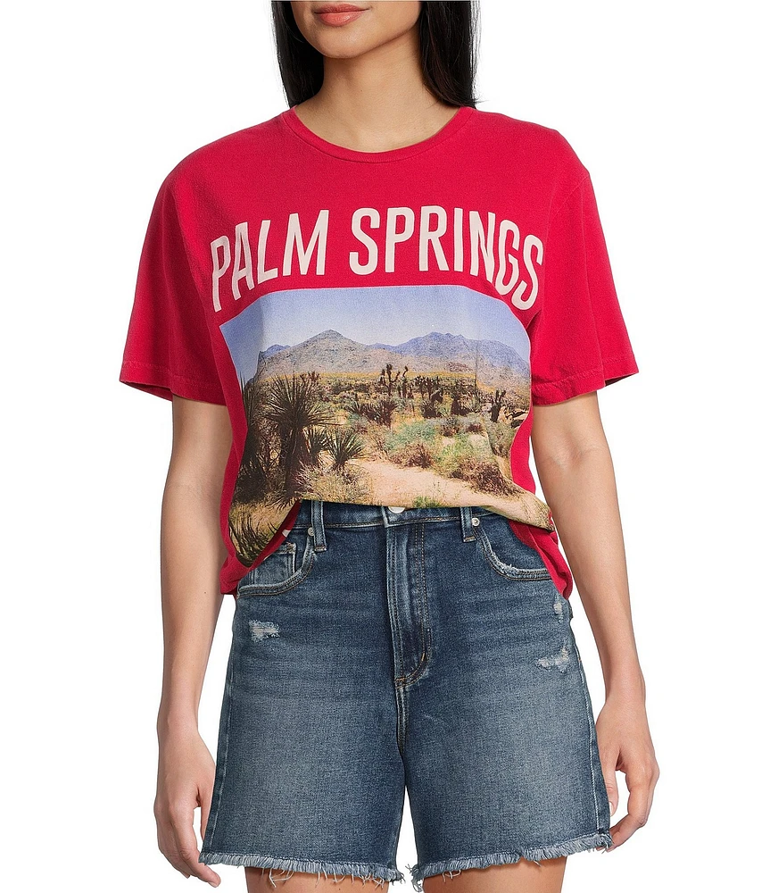 Philcos Palm Springs Crewneck Short Sleeve T-Shirt