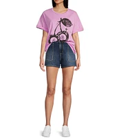 Philcos Short Sleeve Cherry Eight-Ball Screen Printed T-Shirt