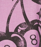 Philcos Short Sleeve Cherry Eight-Ball Screen Printed T-Shirt