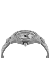 Philipp Plein Fearless Grey Silicone Band Men's Watch