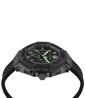 Philipp Plein Men's Chronograph Royal Black Silicone Strap Watch