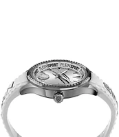 Philipp Plein Men's Lineman Analog Silicone Strap 45mm Watch