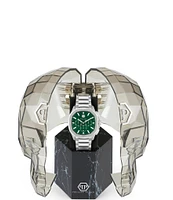 Philipp Plein Men's Skeleton Spectre Quartz Chronograph Stainless Steel Bracelet Watch