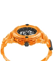 Philipp Plein Men's The Kull Scuba Duba Edition Analog Silicone Strap Watch