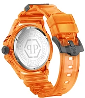 Philipp Plein Men's The Kull Scuba Duba Edition Analog Silicone Strap Watch