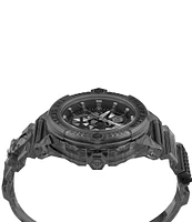 Philipp Plein Men's The Kull Synthetic Quartz Analog Grey Silicone Strap Watch