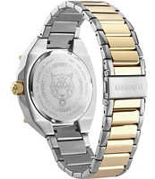 Philipp Plein Men's Thunder Force Analog Two Tone Stainless Steel Bracelet 47mm Watch