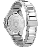 Philipp Plein Men's Tigermaster Analog Stainless Steel Bracelet Watch