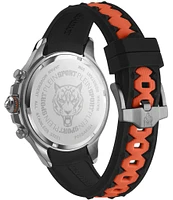 Philipp Plein Men's Warrior Tech Chronograph / Silicone Strap Watch