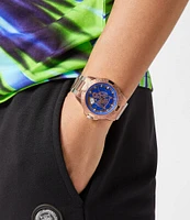 Philipp Plein Sport Touchdown Blue Dial Men's Bracelet Watch