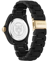 Philipp Plein The Scratch Women's Silicone Bracelet Chronograph Watch