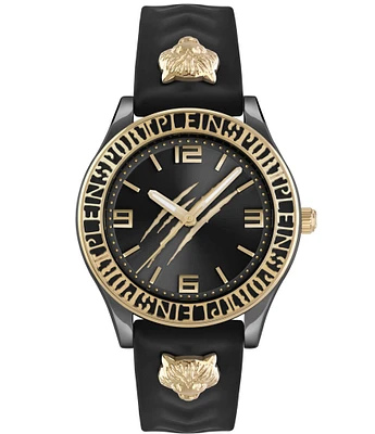 Philipp Plein Women's Eclipse Analog Silicone Strap Watch