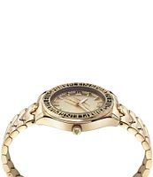 Philipp Plein Women's Eclipse Analog Gold Tone Stainless Steel Bracelet Watch