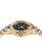 Philipp Plein Women's Lady Rock Analog Gold Tone Stainless Steel Bracelet Watch