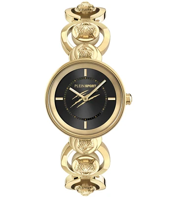 Philipp Plein Women's Supernova Analog Gold Tone Stainless Steel Bracelet Watch