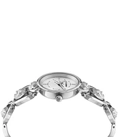 Philipp Plein Women's Supernova Analog Silver Stainless Steel Bracelet 34mm Watch