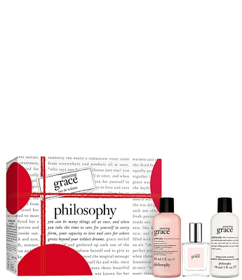 philosophy Amazing Grace Eau de Toilette Holiday Gift Set, 3-Piece