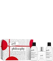 philosophy Pure Grace Eau De Toilette Holiday Gift Set, 3-Piece