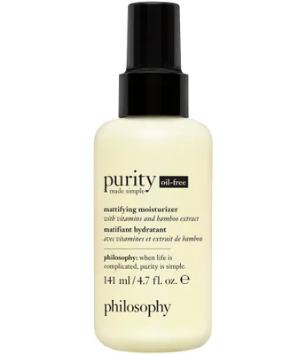 philosophy Purity Made Simple Oil-Free Mattifying Moisturizer