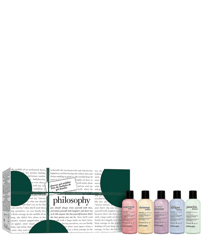 Philosophy Shower Gel Wish List Holiday Gift Set, 5-Piece