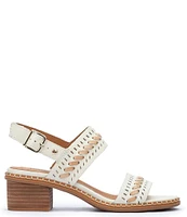 Pikolinos Blanes Whipstich Leather Sandals