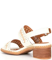 Pikolinos Blanes Whipstich Leather Sandals