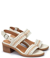 Pikolinos Blanes Whipstich Leather Sandals