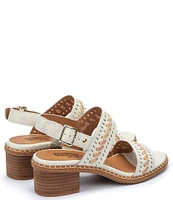 Pikolinos Blanes Whipstich Leather Sandals