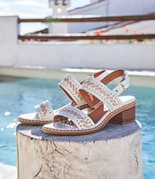 Pikolinos Blanes Whipstich Leather Sandals