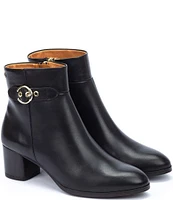 Pikolinos Calafat Leather Ankle Booties