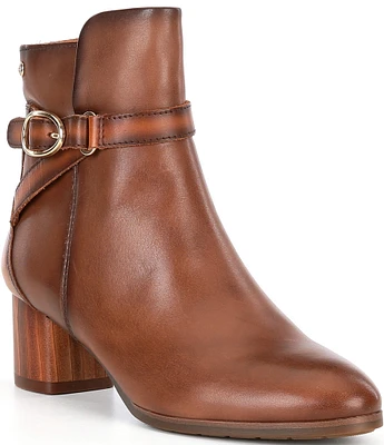 Pikolinos Calafat Water Resistant Leather Booties