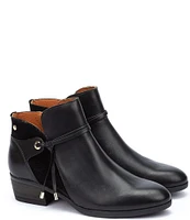 Pikolinos Daroca Leather Tassle Booties